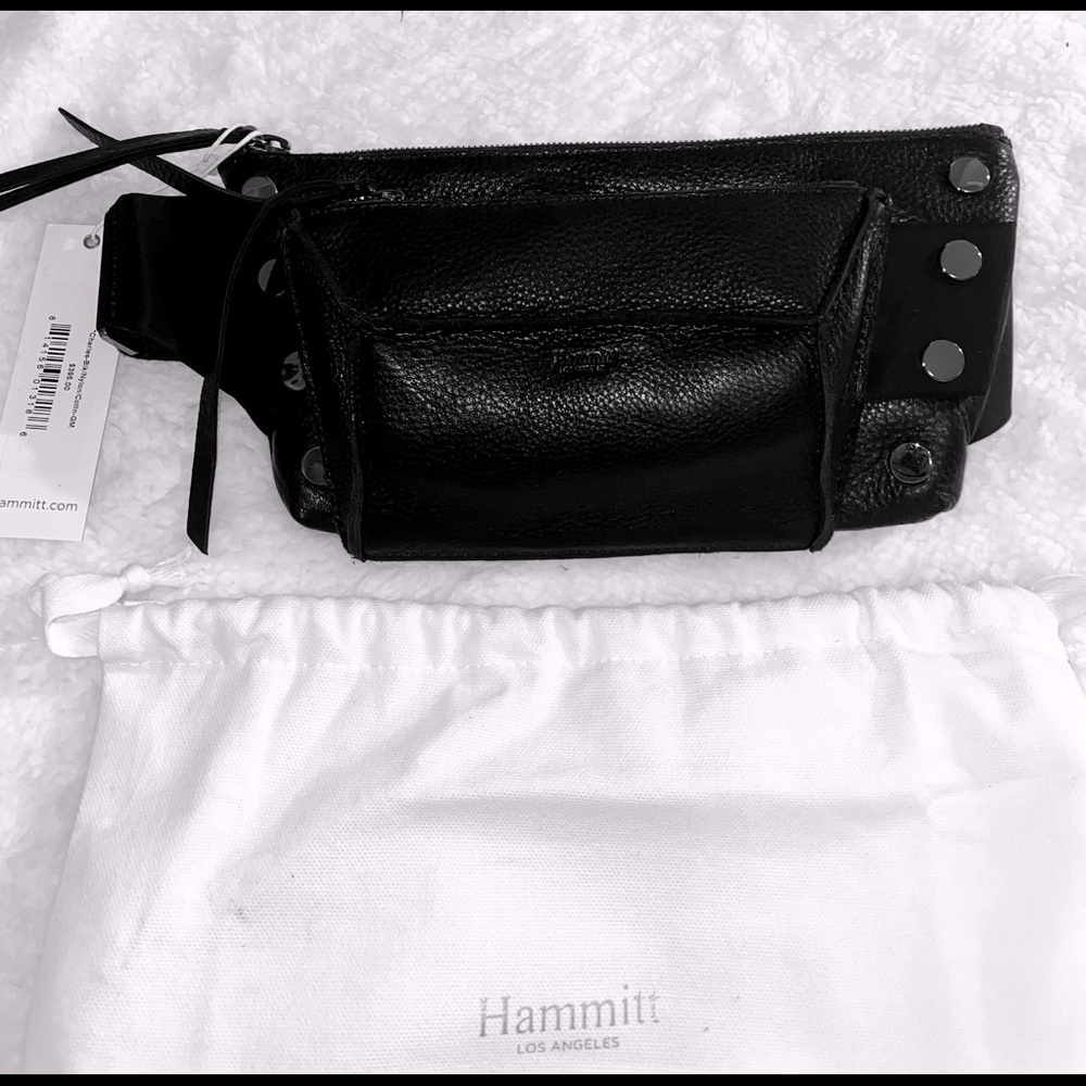 NWT - HAMMITT - CHARLES CONVERTIBLE BELT/SLING BAG